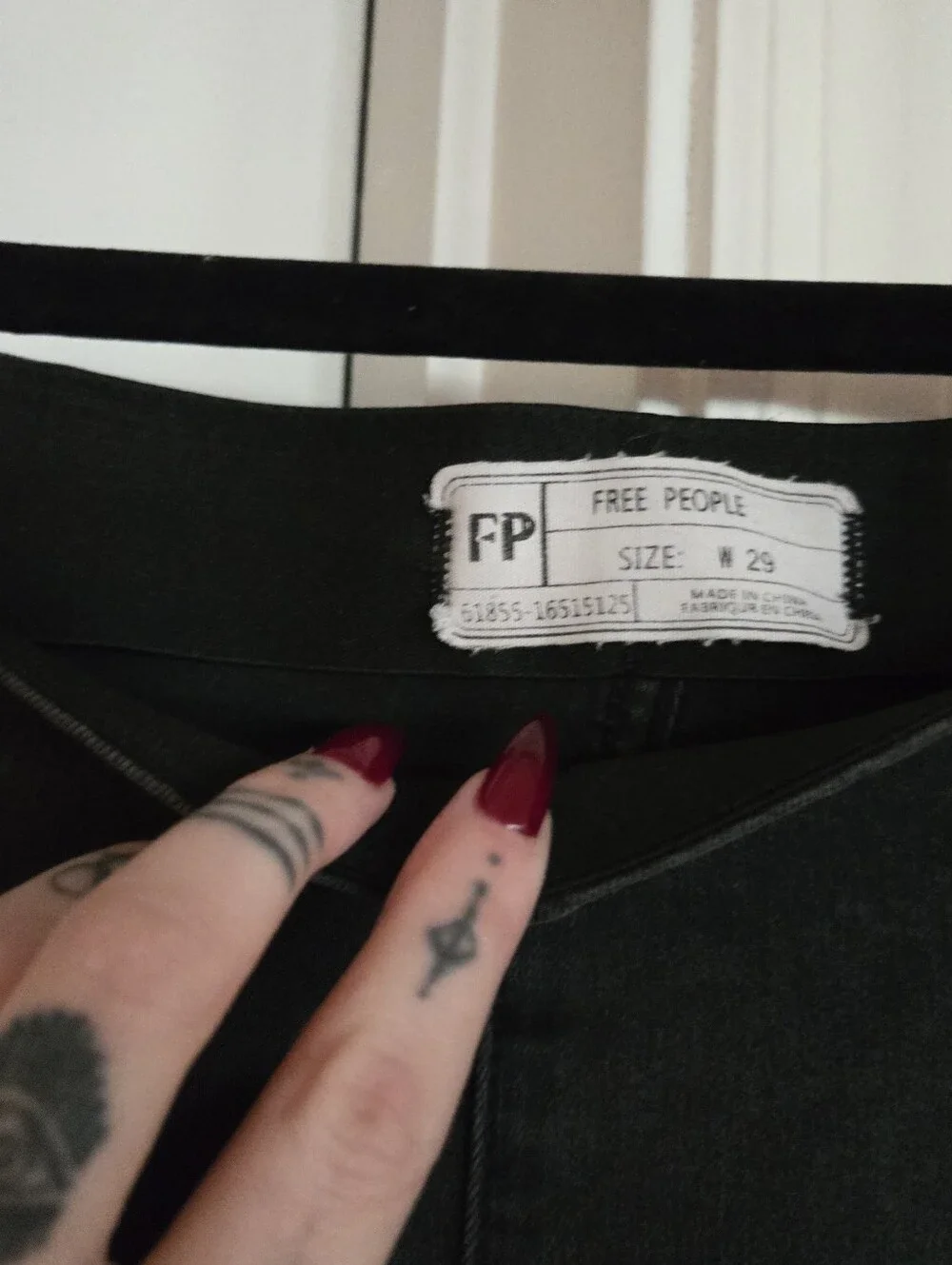 Free People Pull On Penny Flare Stretch Jeans Mid Rise 29
